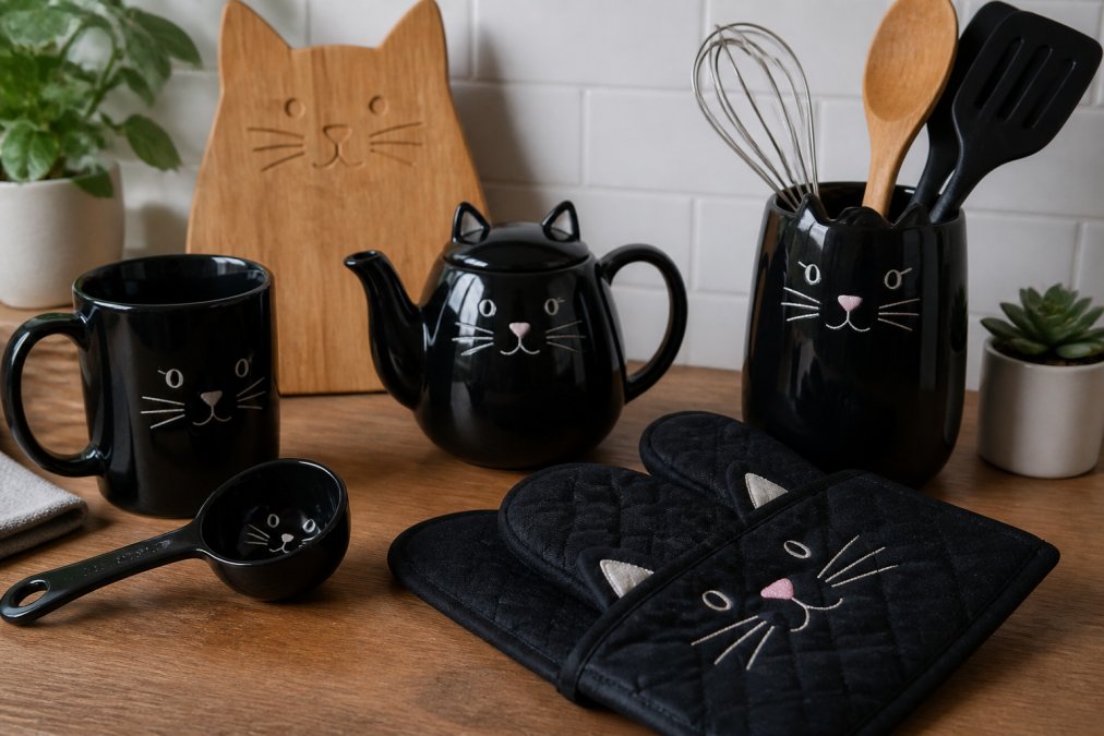 Quality Black Cat Kitchen Gifts: 7 Curated Picks