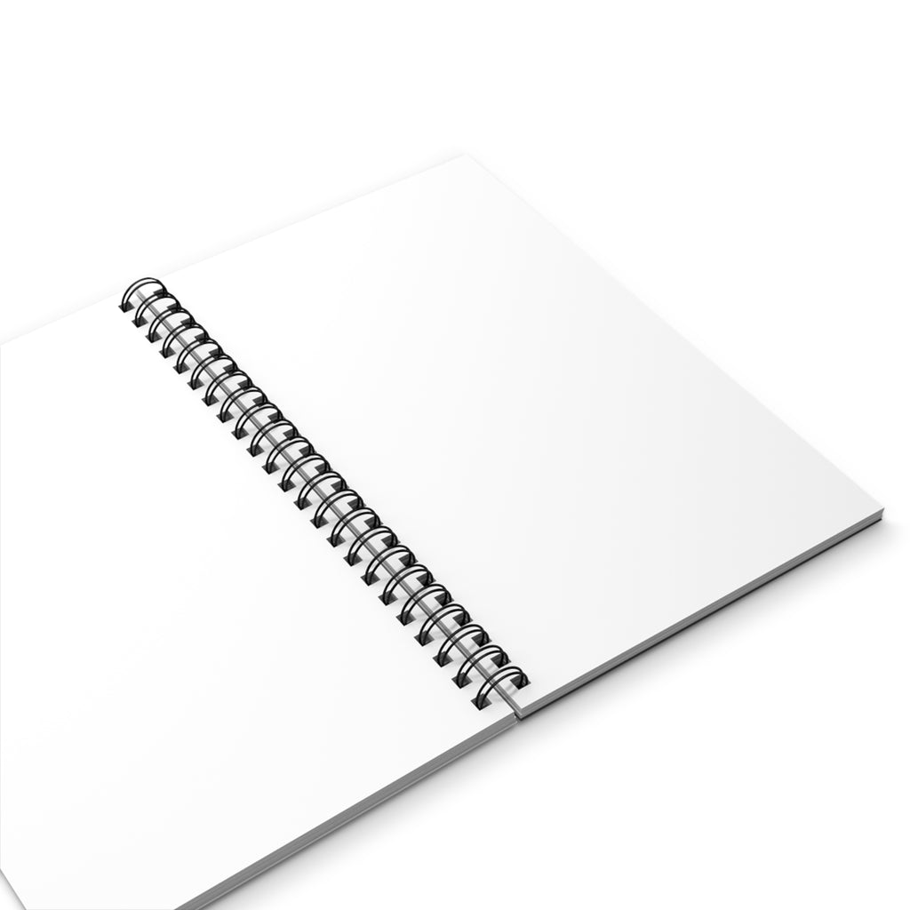 Theodore Roosevelt Quote | Spiral Journal | Inspirational Black Notebook
