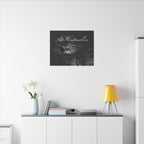All Hallows Eve Welcome Canvas
