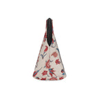 Floral Quote 'There Is A Kind Of Beauty In Imperfection' Makeup Bag | Floral Cosmetic Pouch