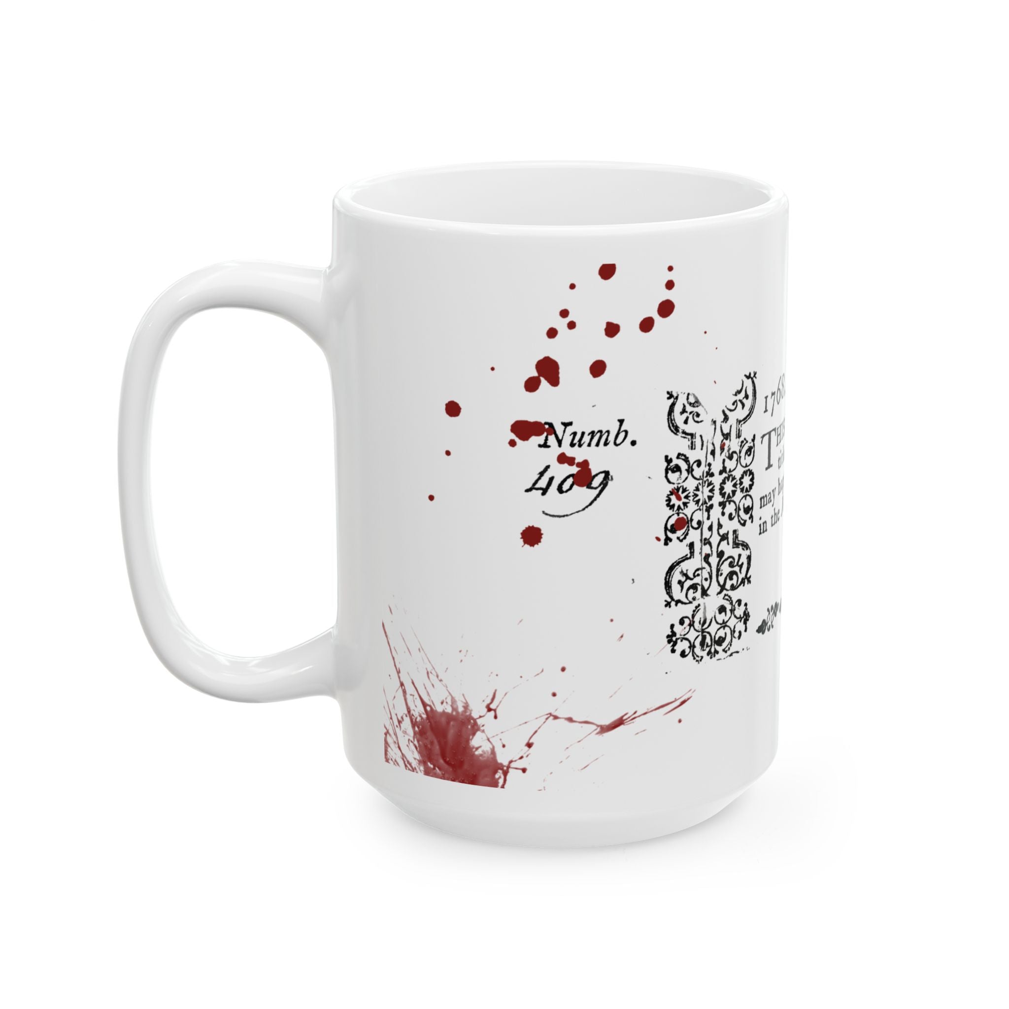 Vintage Lottery Ticket Mug