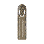 Book Quote Vintage Pattern Bookmark | Metal Page Marker
