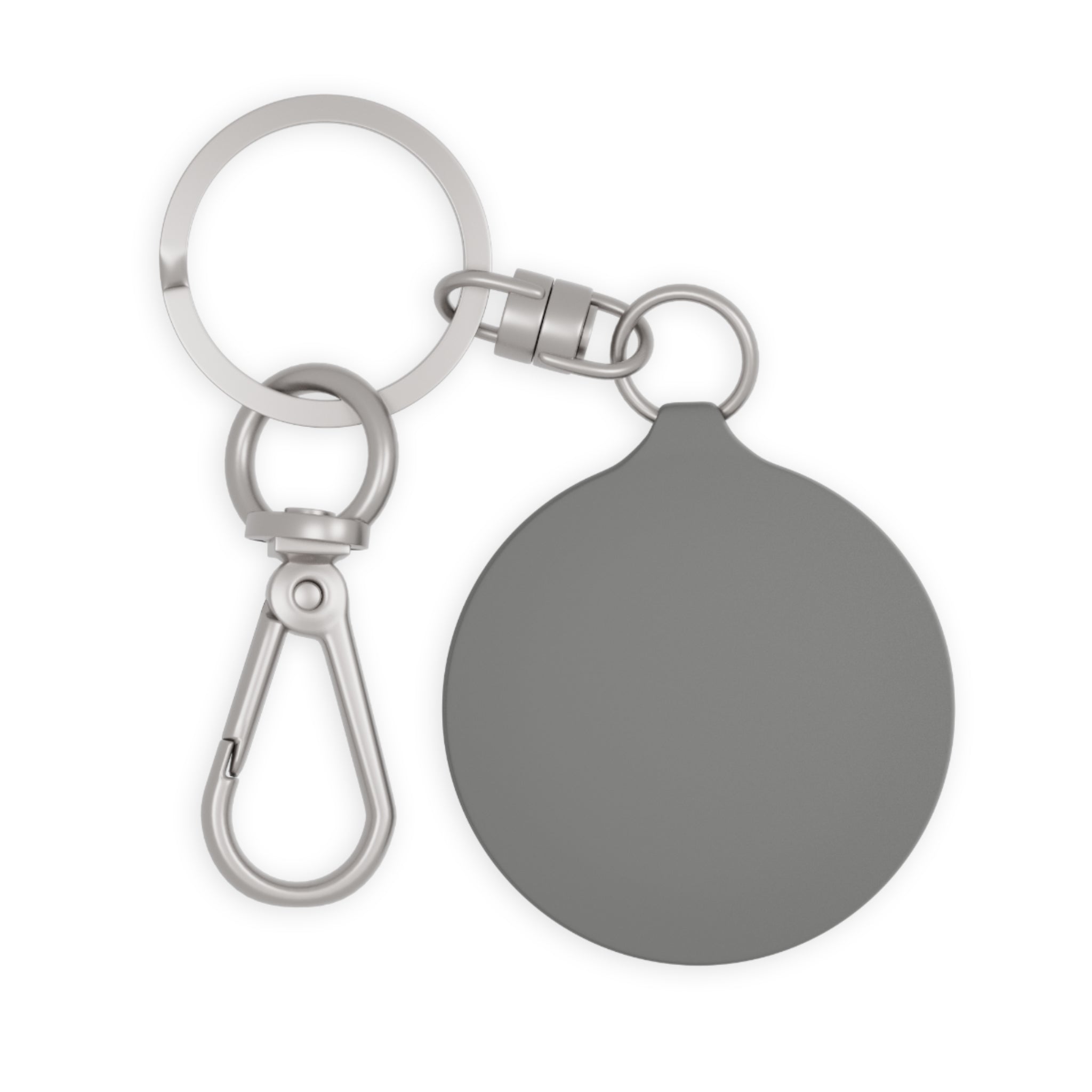 Winged Wheel Illustration Keyring Tag | Vintage Bicycle Charm