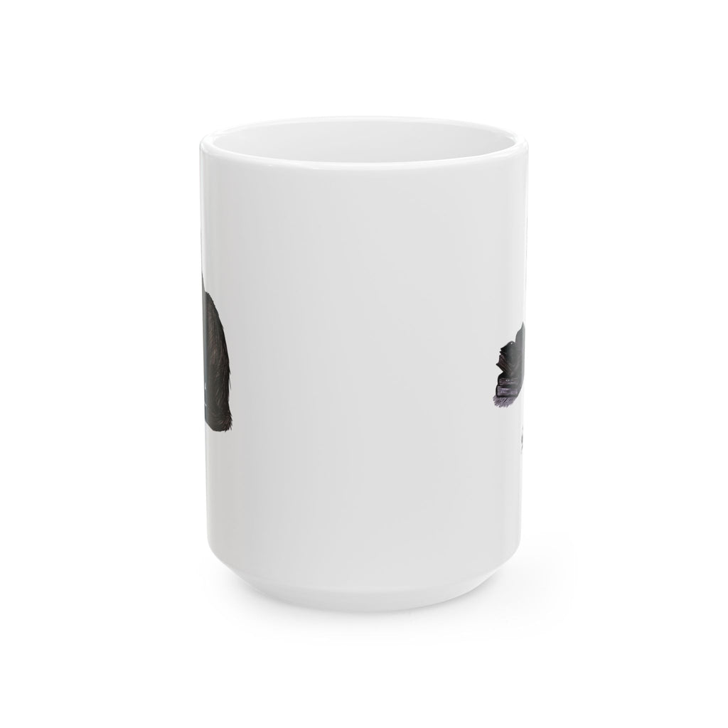 Black Cat Mug "Shhh"