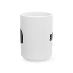 Black Cat Mug "Shhh"