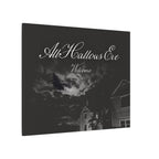 All Hallows Eve Welcome Canvas
