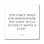 Inspirational Quote Magnets | Motivation Refrigerator Magnet, Typography Desk Magnet