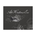 All Hallows Eve Welcome Canvas — Gothic Halloween Wall Art - GreyDoor Goods