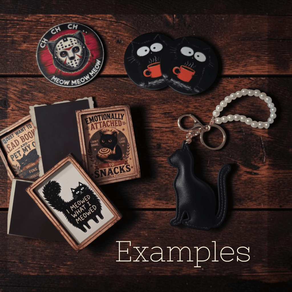 Black Cat Gift Box - GreyDoor Goods
