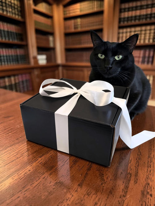 Black Cat Gift Box - GreyDoor Goods