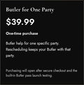 Butler Event Planner