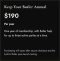 Keep Your Butler Annual