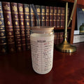 Library Card Glass