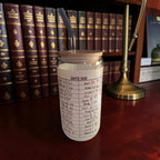 Library Card Glass