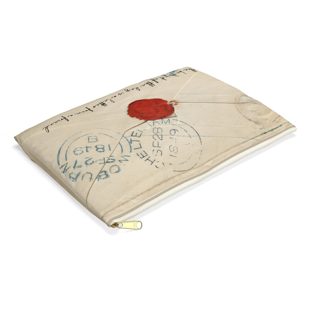 Vintage Letter Envelope Accessory Pouch - GreyDoor Goods