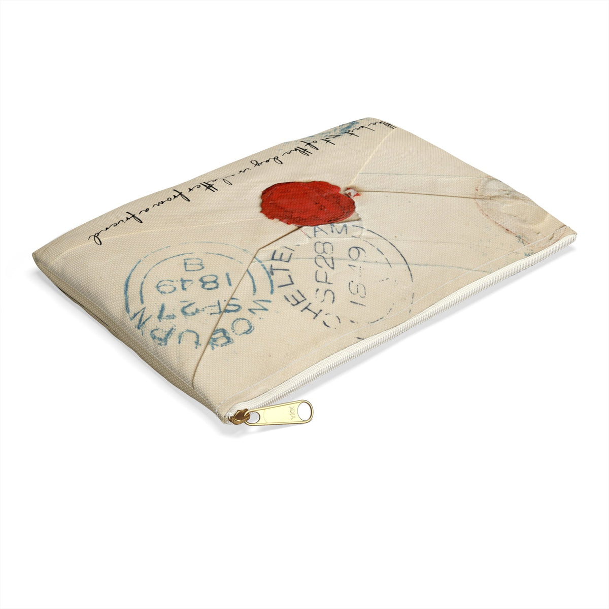 Vintage Letter Envelope Accessory Pouch - GreyDoor Goods