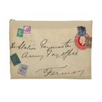 Vintage Letter Envelope Accessory Pouch - GreyDoor Goods