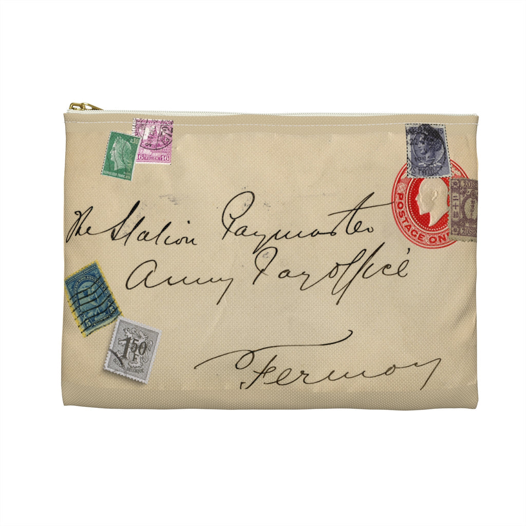 Vintage Letter Envelope Accessory Pouch - GreyDoor Goods