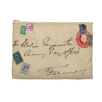Vintage Letter Envelope Accessory Pouch - GreyDoor Goods